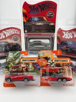 Matchbox 95 Nissan Hardbody D21 Pickup mit Motorrad Anhänger