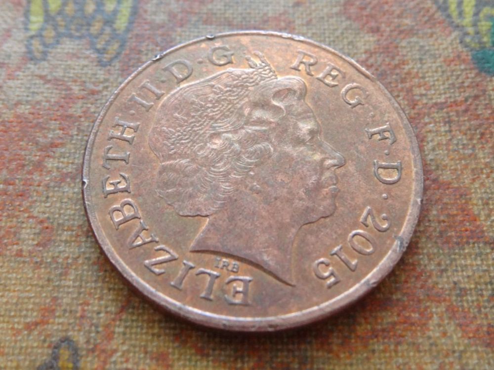Tutti le monete: ROYAUME-UNI  2 Pence  2015 – Usato da Romanel-sur-Lausanne venduto da Swift13