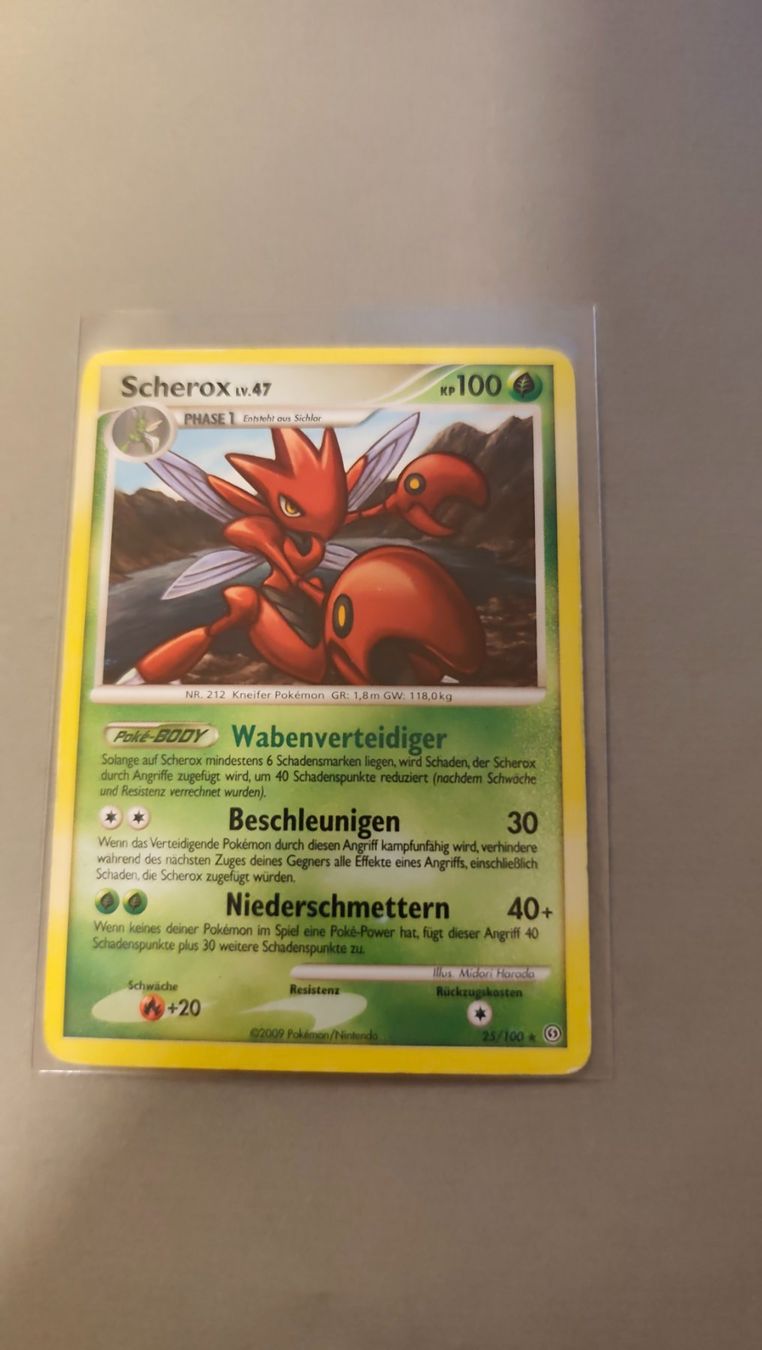 Pokémon Carte collezionabili: Scherox LV.47 / Scizor - Sturmtief – Usato da Kehrsatz venduto da Riyouu 2