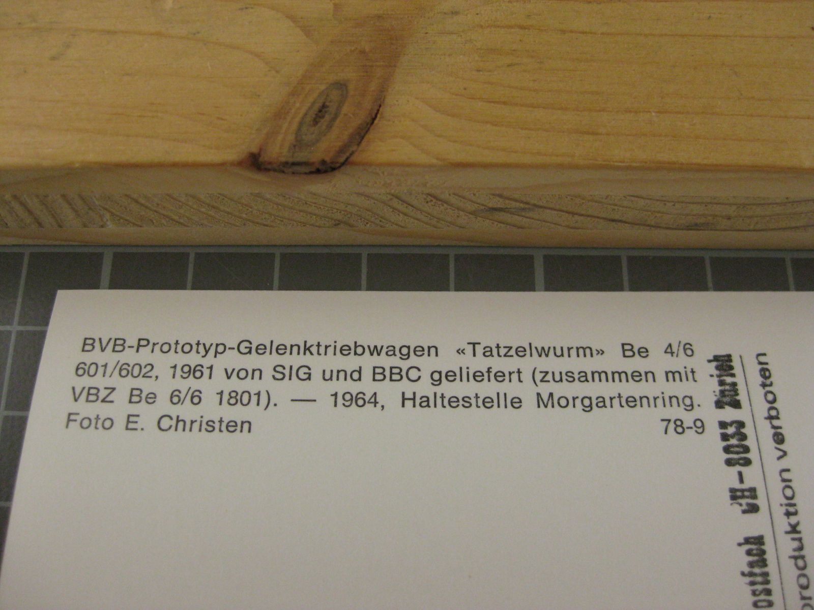 Cartoline postali: AK Basel Morgartenring mit Tram – Nuovo (secondo la descrizione) da Malters venduto da Marosko 2
