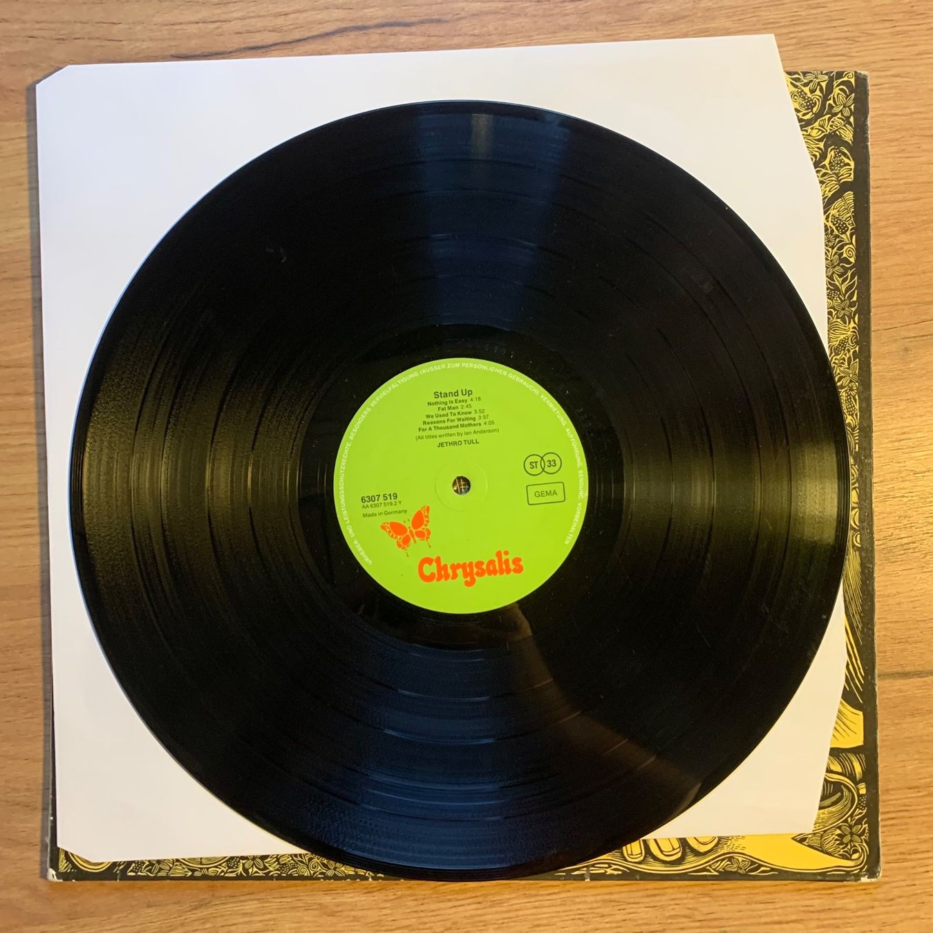 Dischi in vinile: JETHRO TULL - STAND UP...RE GER 1973...VG++/VG++ – Usato da Gals venduto da Diskopatshop 4
