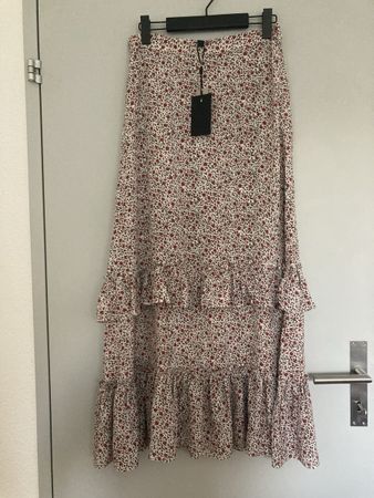 Y.A.S Maxirock mit Blumenmuster, NEU, Grösse M!