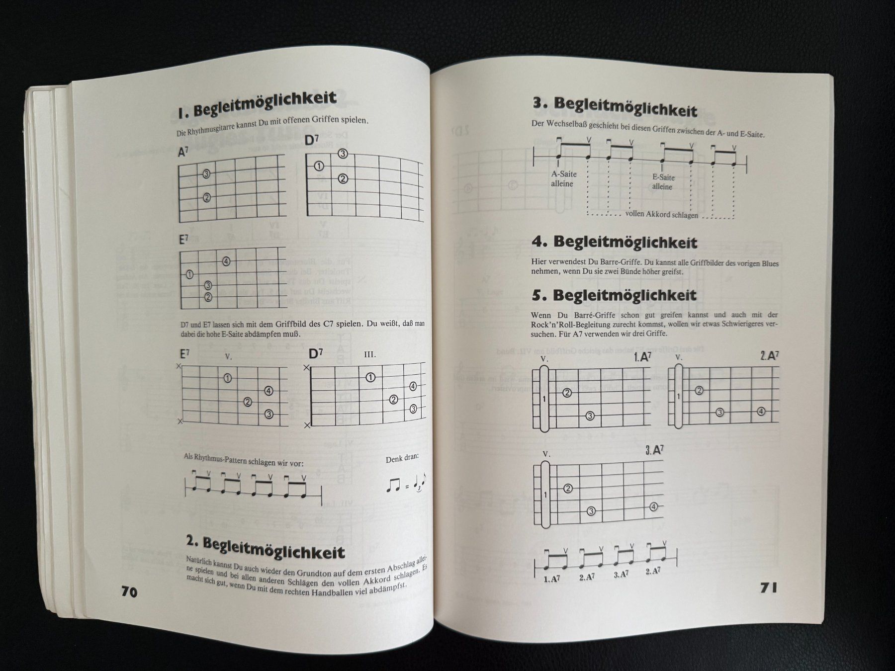 Libri: Rausch - Schuhmann :  Rockgitarre  die klingende Rockschule – Usato da Subingen venduto da ArtBead 4