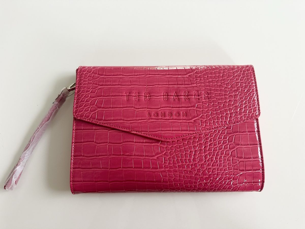 Ted Baker Borse da donna: Neue Ted Baker London Clutch, Pink – Nuovo (secondo la descrizione) da Luzern venduto da ExLucie