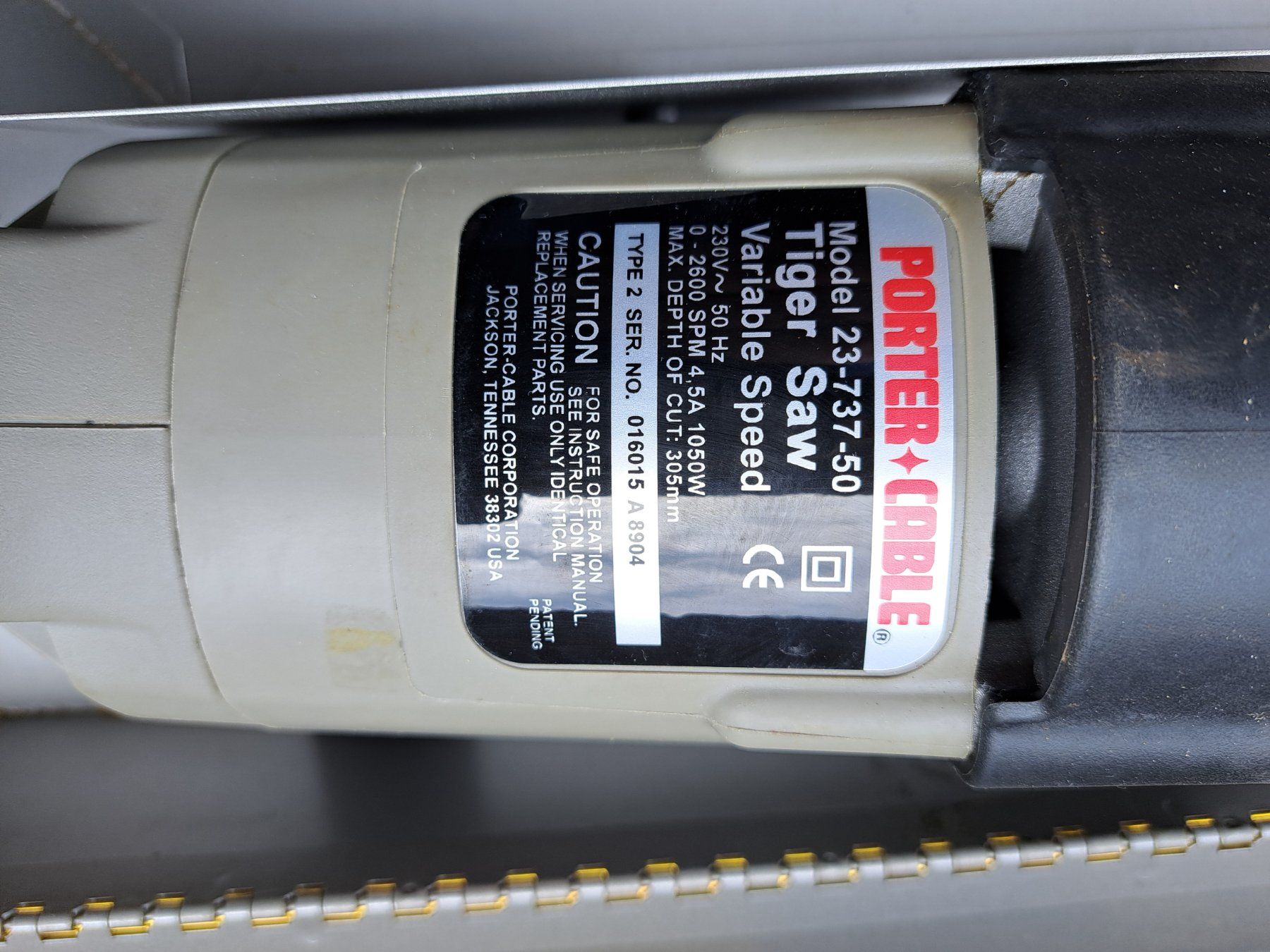 Sägen: Tiger Säge Porter Cable – Neu und originalverpackt aus Tuggen von Robi12 3