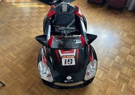 Elektroauto Kinderauto Hot Racer schwarz/rot bespielt