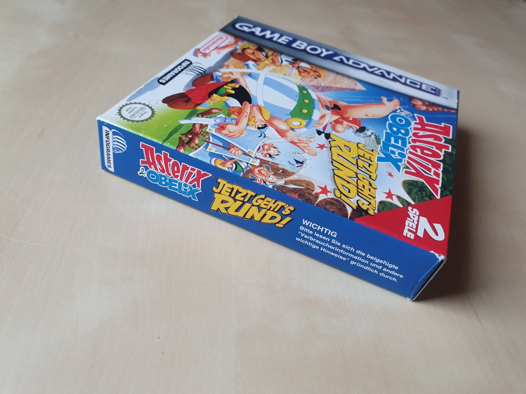 Nintendo Giochi: Asterix & Obelix Jezt gehts rund – Usato da Stansstad venduto da collectorsshop 4