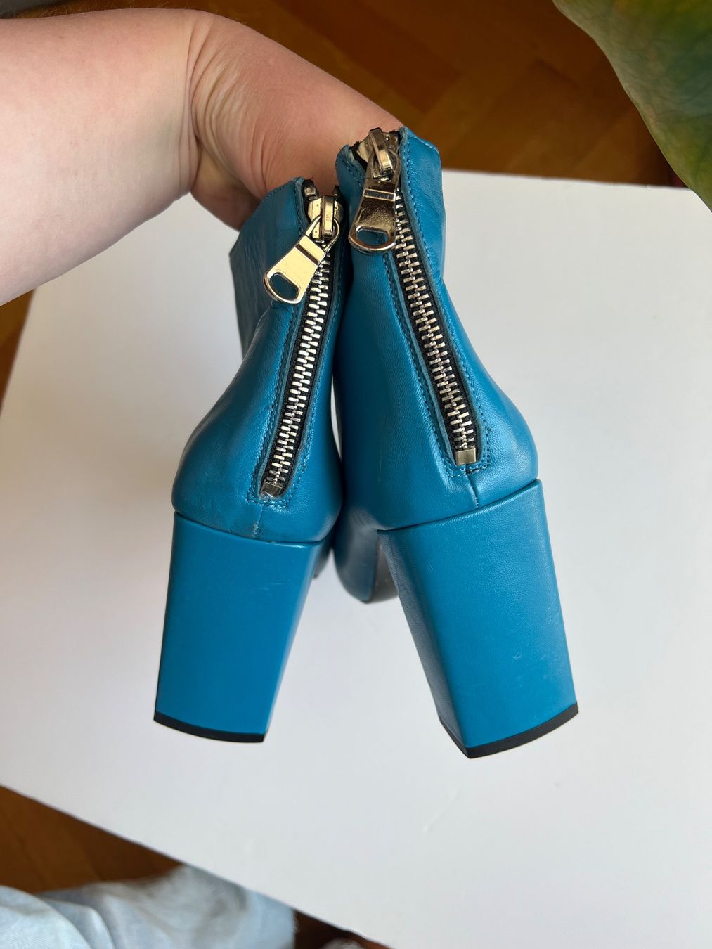 Mango Scarpe da donna: Bottines à talon bleu Mango 39 – Nuovo (secondo la descrizione) da Neuchâtel venduto da Thesebootsaremadeforwalking 2