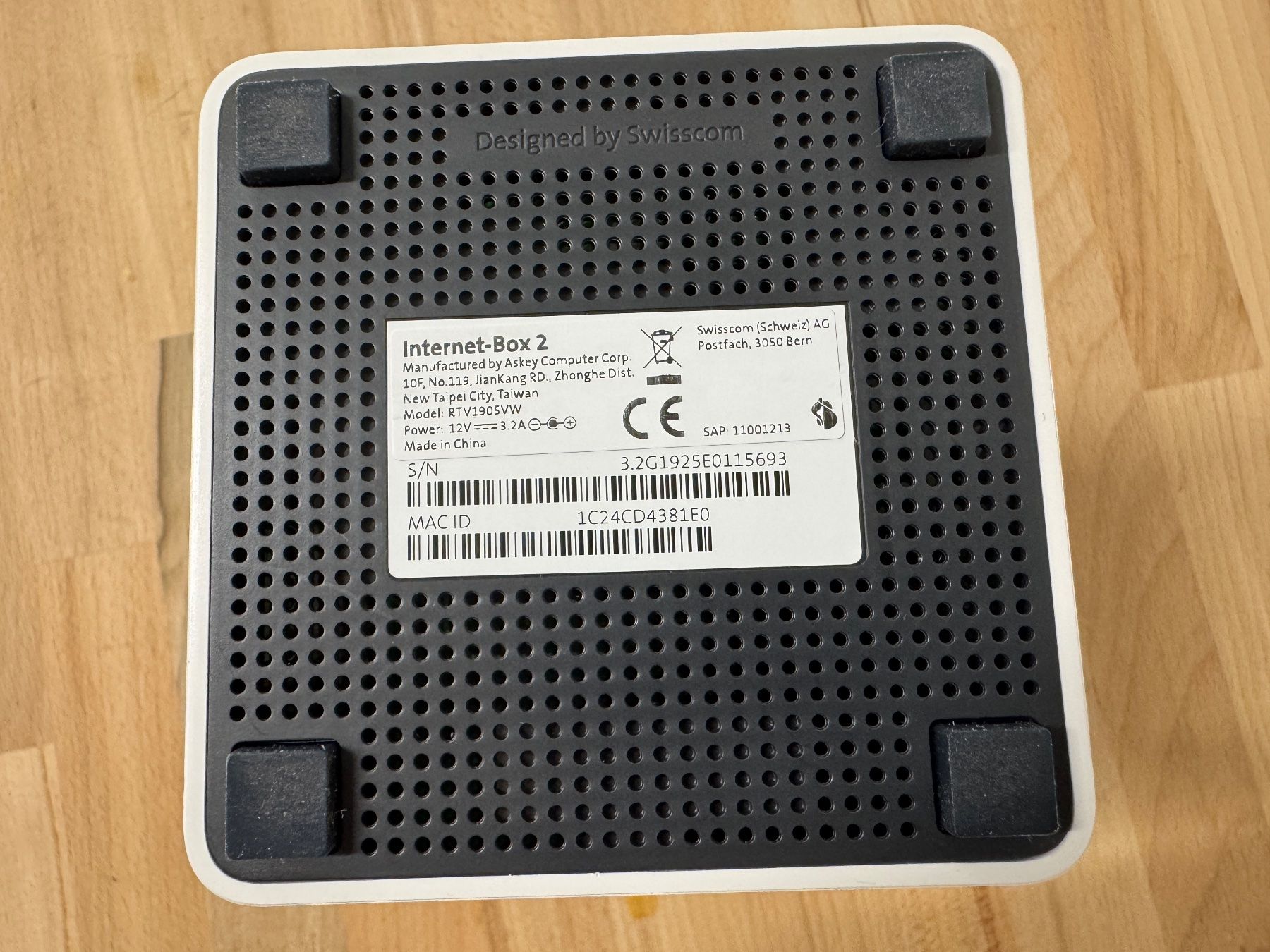Swisscom Modems & Router: Swisscom Internet-Box 2 – Gebraucht aus Silenen von Xelius6 2