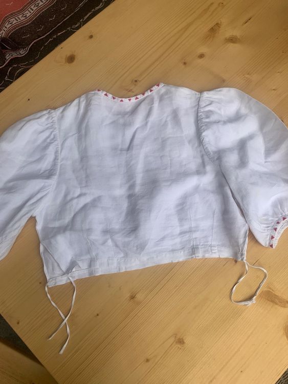 Trachtenbluse Damen Mit Herzknöpfen - Kariertes Karohemd Für Oktoberfest & Dirndl