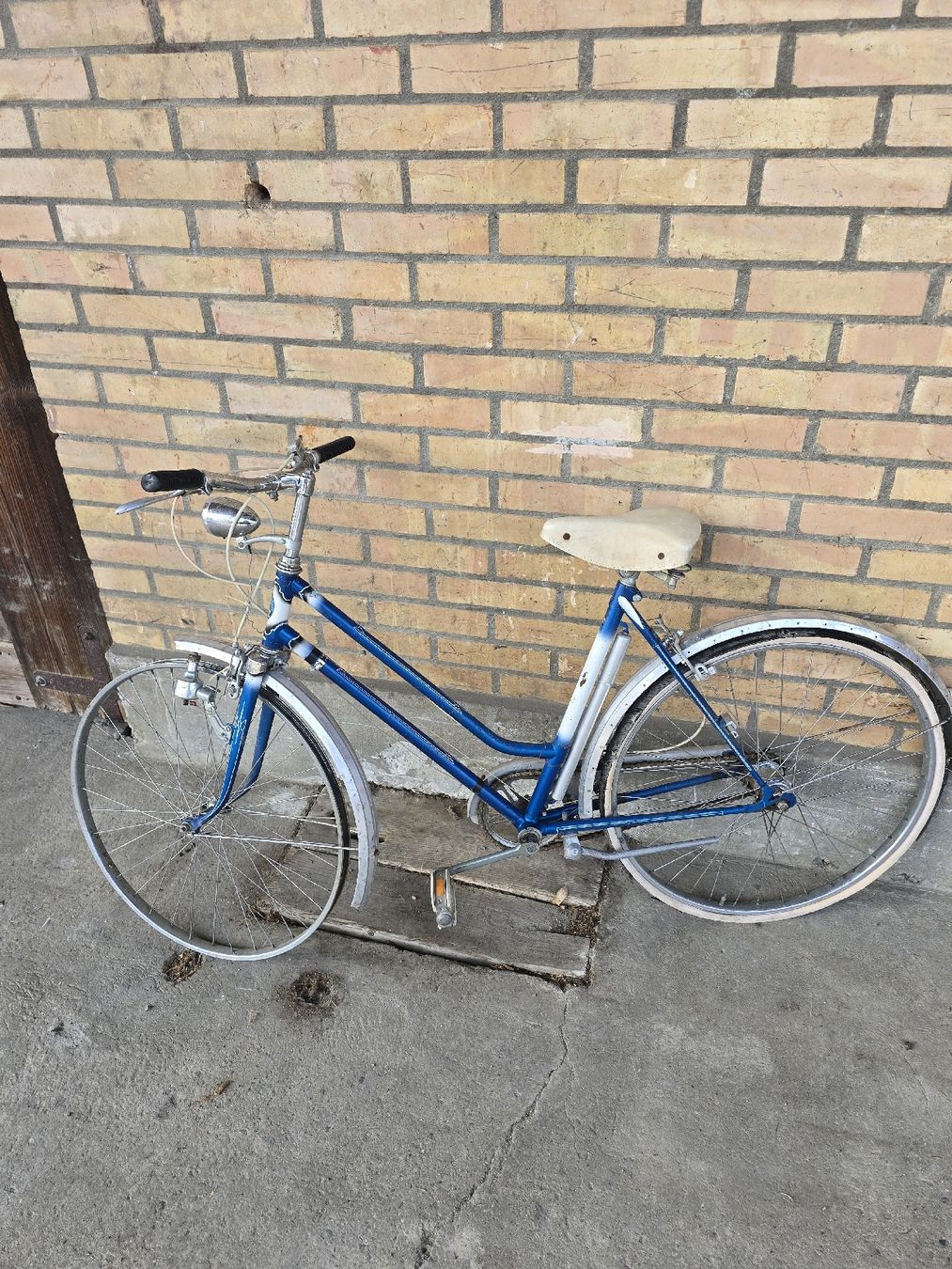Velos: Retro Velo "Holiday" blau/weiss, – Defekt aus Aarberg von 2002stefan 6