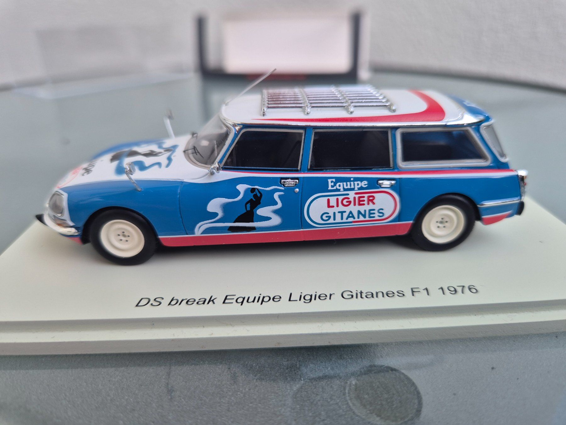 Citroën Modellini d'auto: Citroen DS Break Ligier-Gitanes 1976 Spark – Nuovo (secondo la descrizione) da Oberbuchsiten venduto da laffite54 3