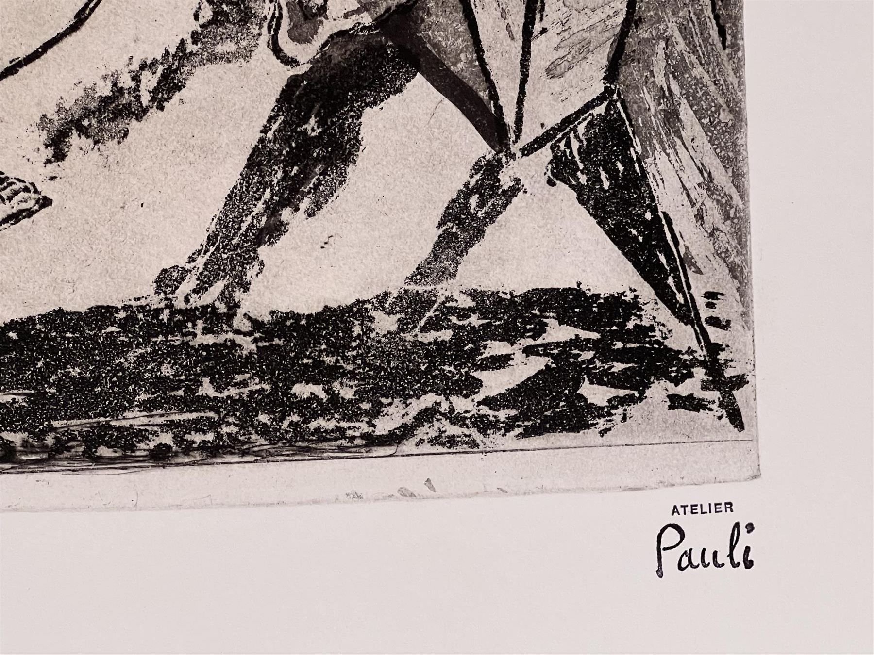 Foto & Immagini: Fritz Pauli Original- Radierung – Usato da Adliswil venduto da buch_und_kunst 3