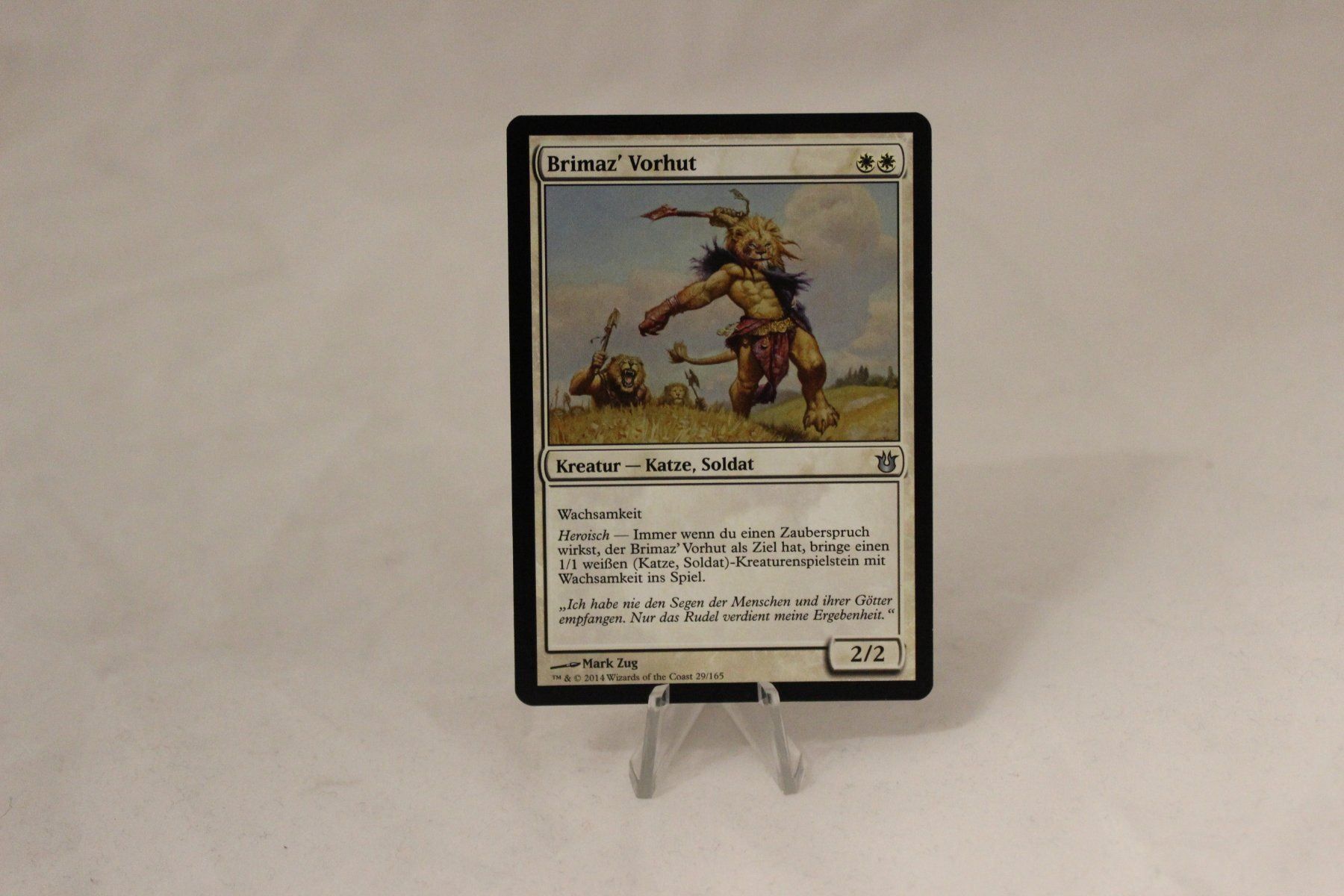 Magic The Gathering Carte collezionabili: Brimaz' Vorhut - Magic – Usato da Dulliken venduto da Sefty