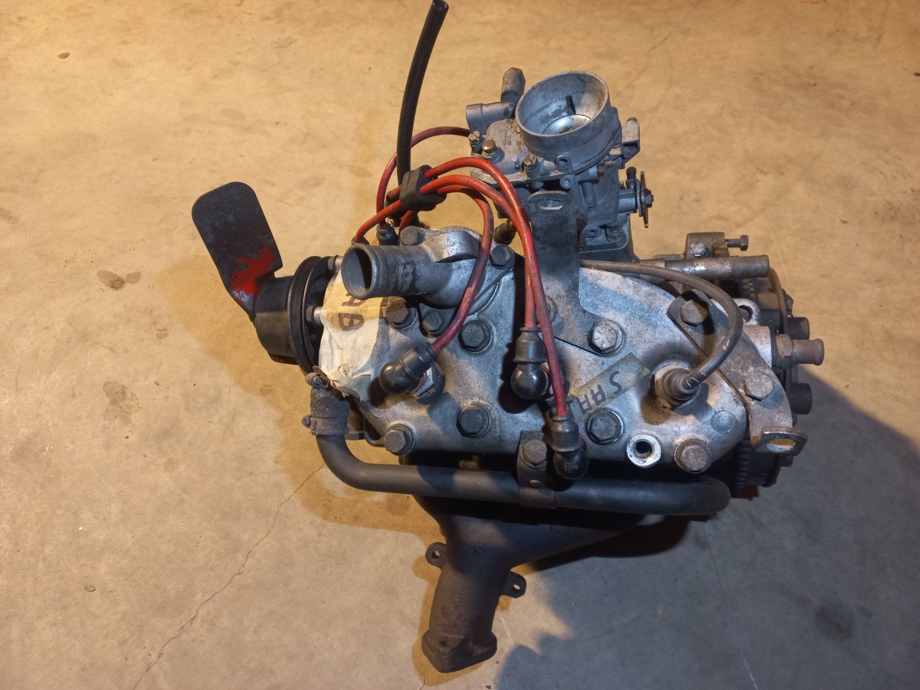 Saab Motori: Oldtimer Motor kompl. zu Saab 96 , 2- Takt , mit Anbauteilen – Usato da Dulliken venduto da Dullikenlerchclassic 7