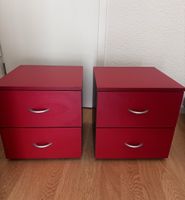 Nachttische mit 2 Schubladen