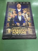Operation Fortune-Filmposter, neuwertig, 196x130