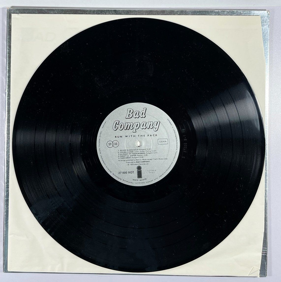 Dischi in vinile: LP: BAD COMPANY - Run With The Pack – Nuovo (secondo la descrizione) da Frenkendorf venduto da Yard-Sale-2000 5