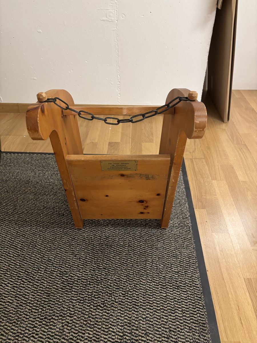 Tutte le decorazioni: Schlitten Holz Deko – Usato da Birrhard venduto da Sharkno 1