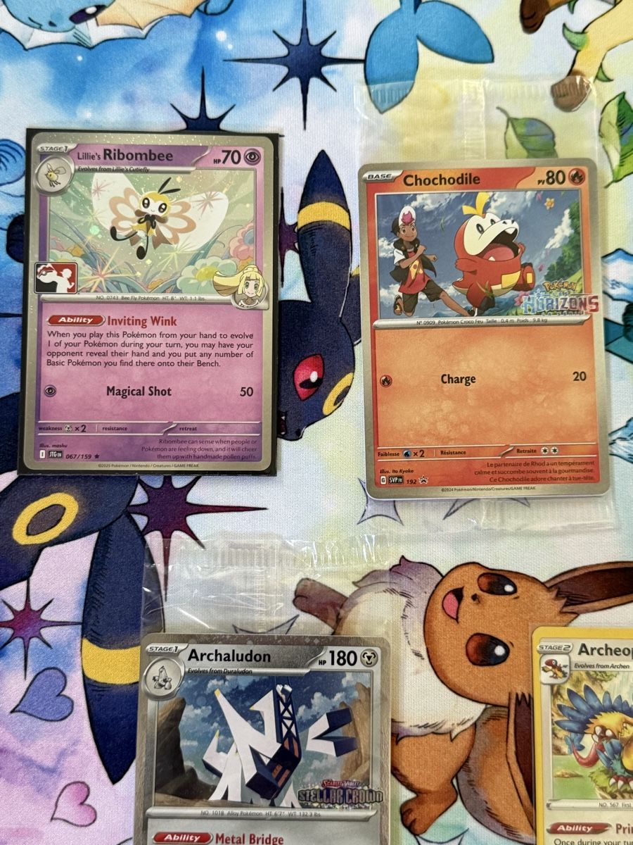 Pokémon Carte collezionabili: Pokémon - 5x Stamped Card ! – Nuovo e nell'imballaggio originale da Uvrier venduto da sauma85 1