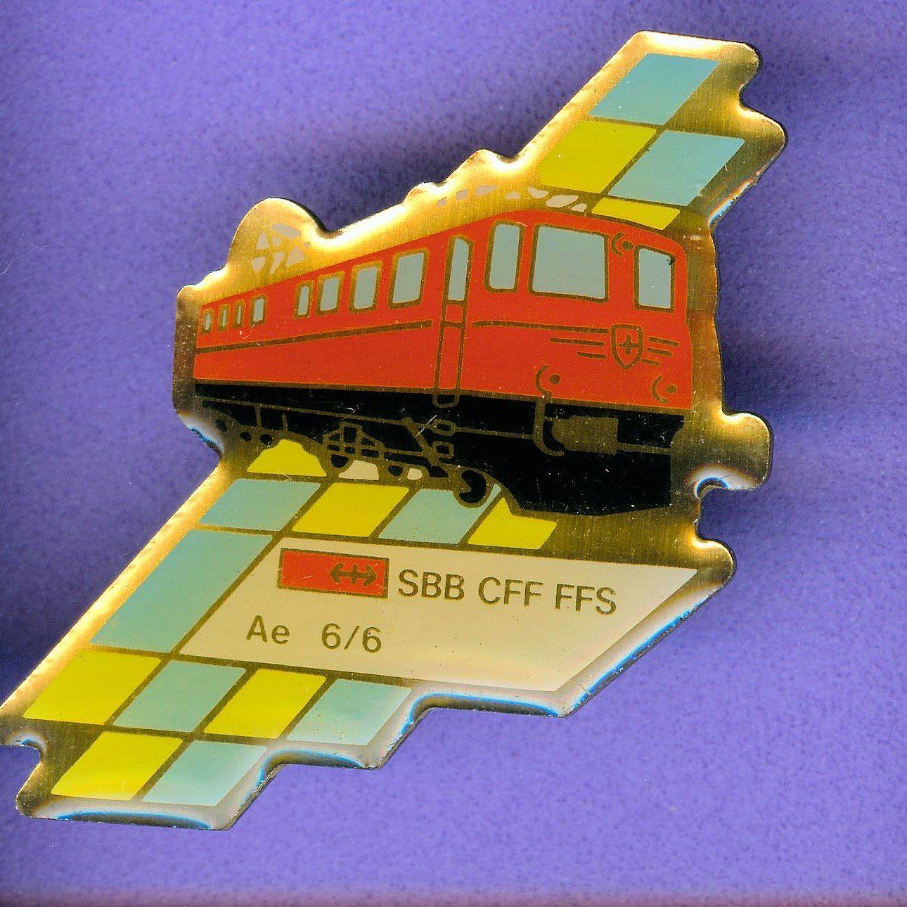 SBB/CFF/FFS Placchette & Badge: SBB CFF FFS  Ae 6/6 – Usato da Winterthur venduto da Sammleroase