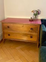 Kommode mit zwei Schubladen Holz