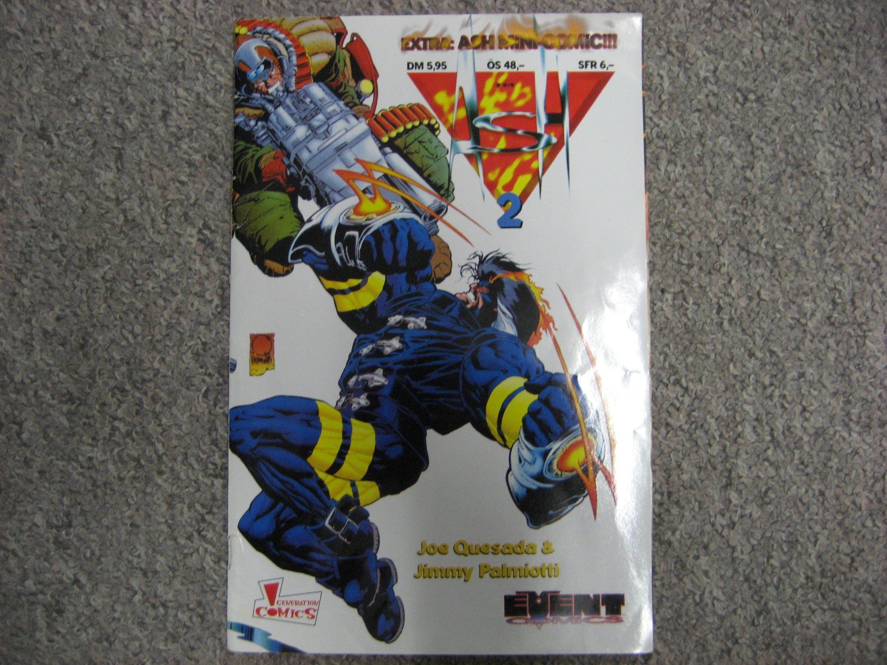 Fumetti: Ash 2 mit Beilage (Mini Comic) – Usato da Bottighofen venduto da Spiderman61