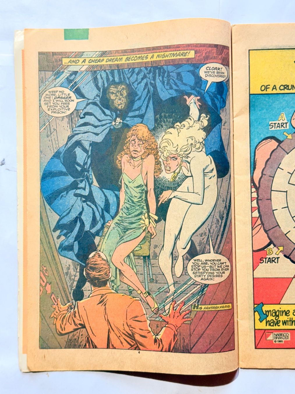 Fumetti: Cloak and Dagger #1, First Issue, Marvel Comic, 1983, Top! – Usato da Zuerich venduto da SonderArt-Wertgut 4