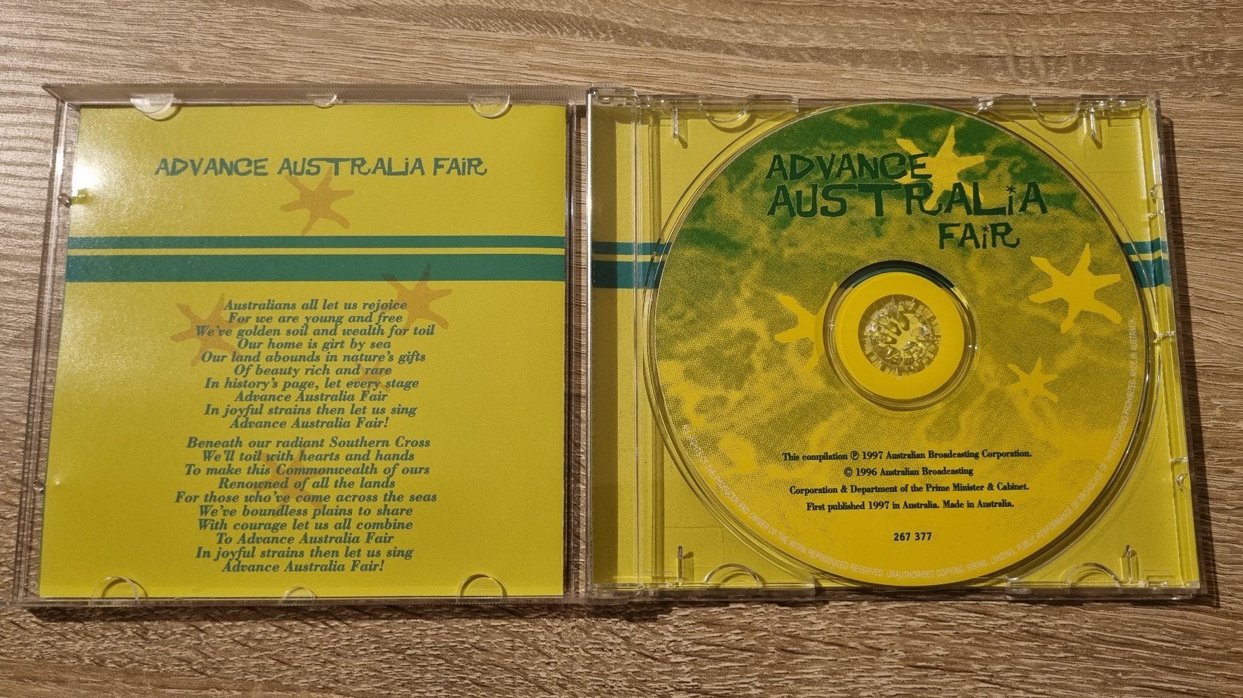 CD: Various - Advance Australia Fair – Usato da Hagenbuch ZH venduto da lecterr55 1