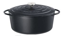 PROVENCE - Bratentopf oval, Bräter 40 cm classic black