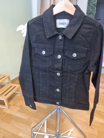 Jeansjacke Only Kids schwarz 146 neu mit Etikett