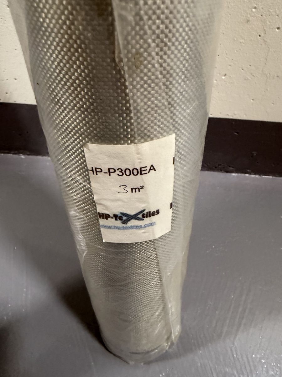 Modellismo RC: HP Textiles HP-P300EA 3m2 Glasfasergewebe bedampft – Nuovo (secondo la descrizione) da Abtwil AG venduto da be5pc 1
