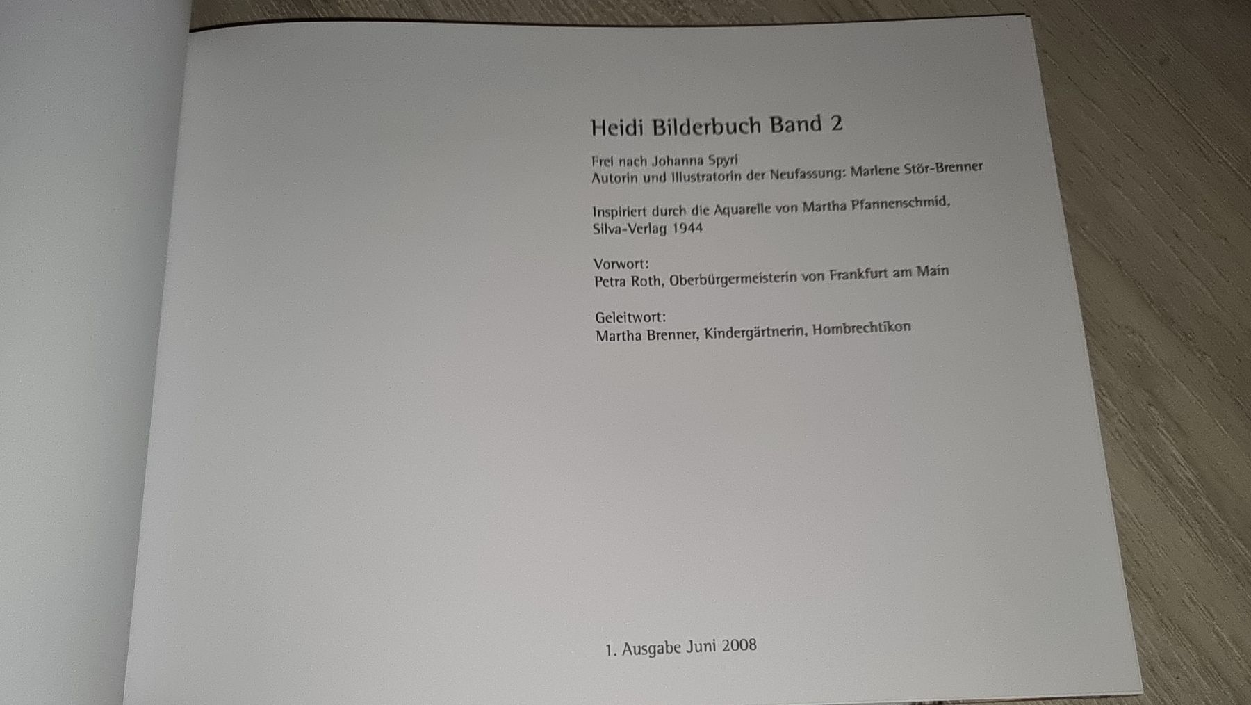 Bücher: Heidi Bilderbuch Band 2 NEU – Neu (gemäss Beschreibung) aus Wigoltingen von Zuckerfee84 3