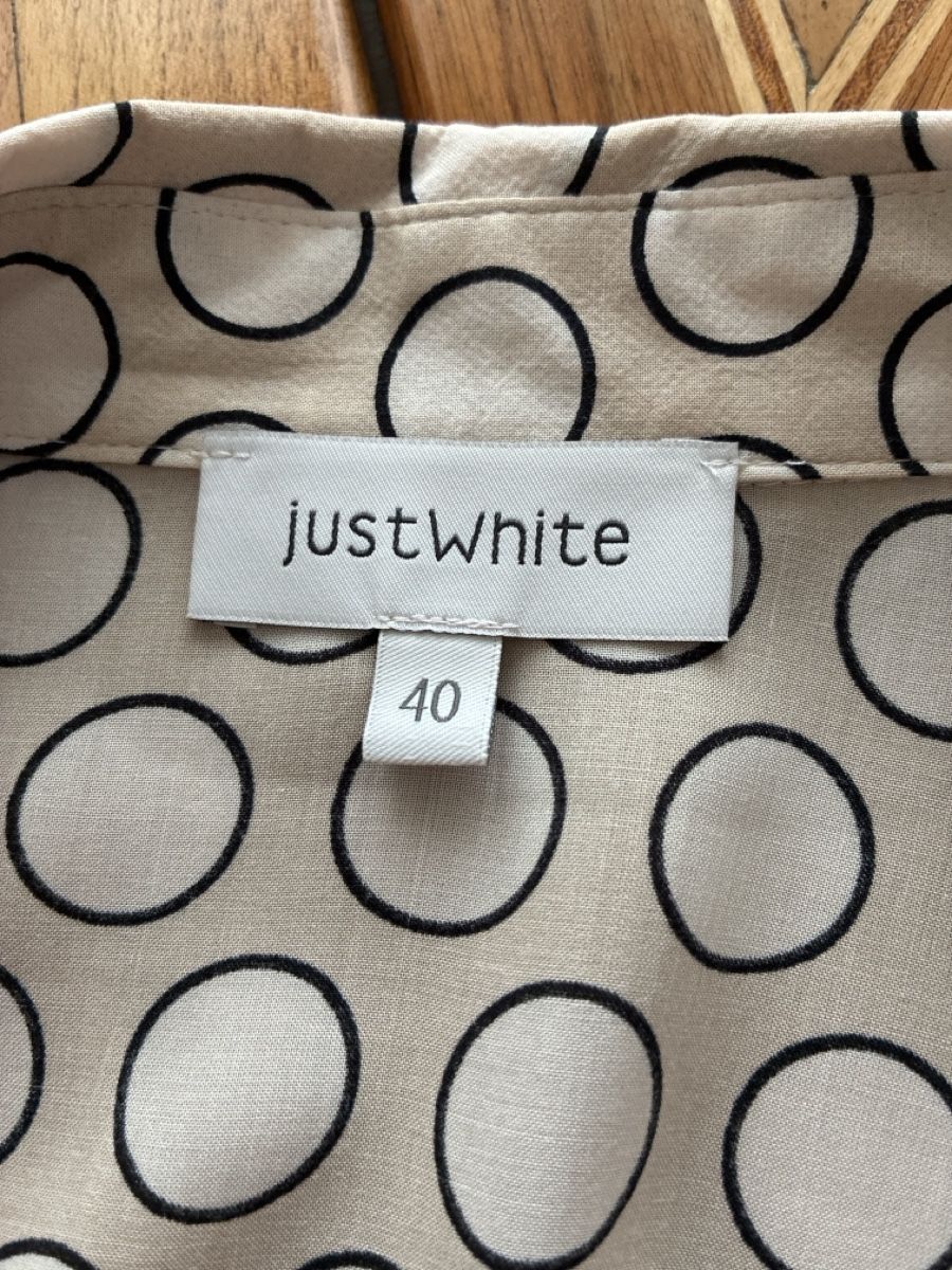 Camicette: Schicke Longbluse von JUST WHITE, Gr. 40 – Usato da Zürich venduto da manyd 2