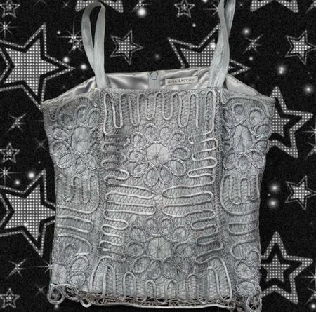 GINA BIACCONI Corset Top Grösse L
