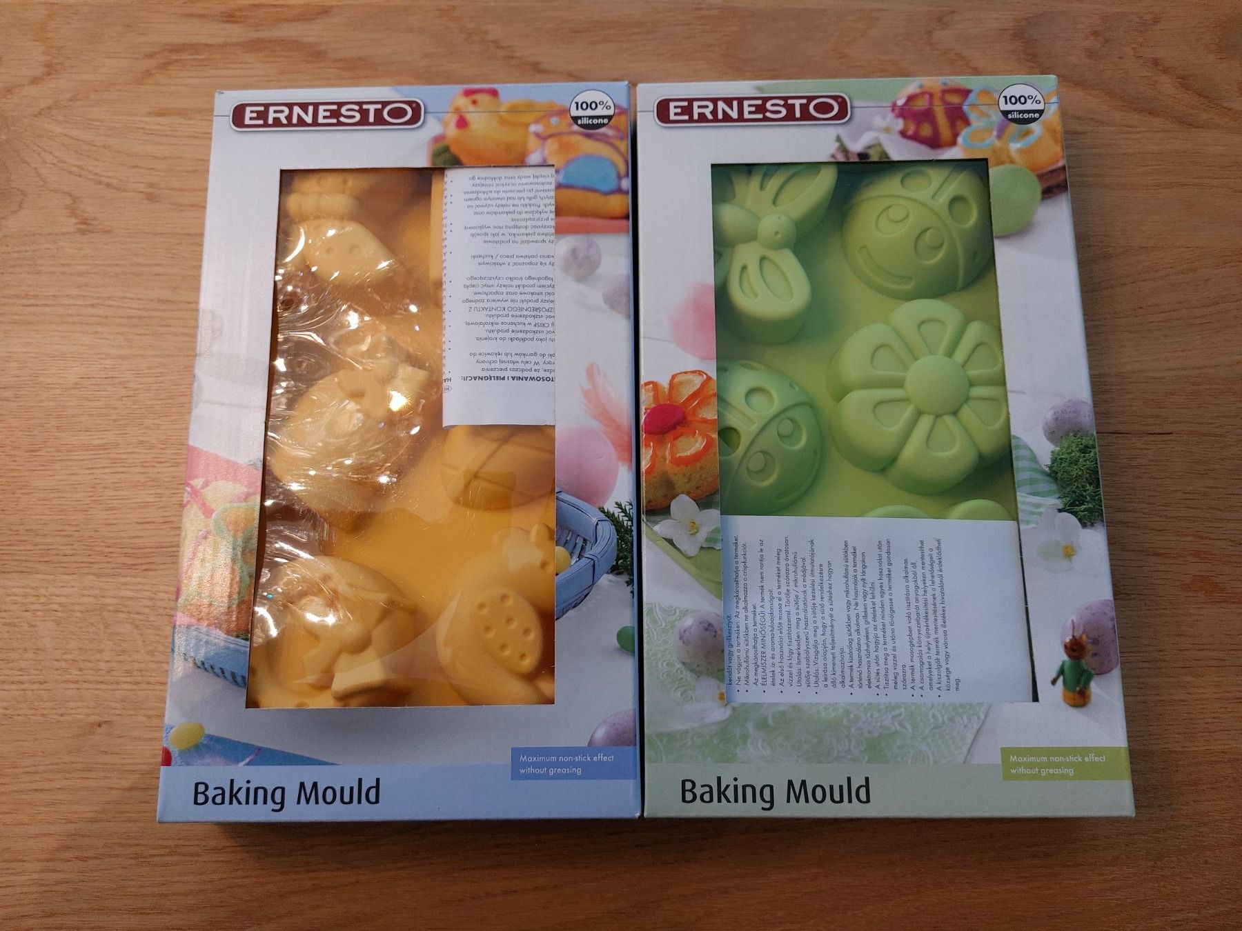 Teglie da forno: Set aus 2 Backformen aus Silikon – Nuovo e nell'imballaggio originale da Rodersdorf venduto da and_9kj9