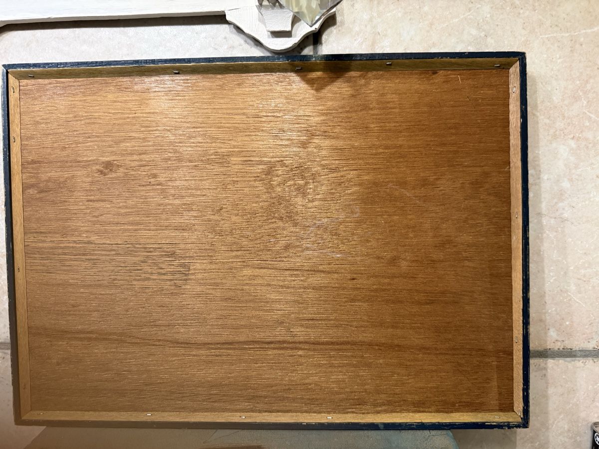 Servierplatten: Serviertablett mit Gänsen Holz  – Gebraucht aus Schaffhausen von Ibag 2