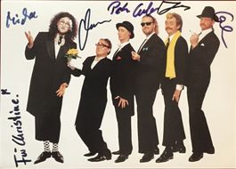 Schauorchester Ungelenk Autogramm signiert Foto 10x15cm