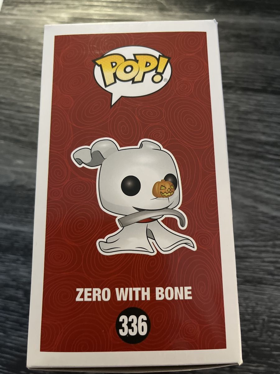 Funko Statuette: Funko Pop! Zero With Bone 336 - L'étrange Noël de Mr Jack – Usato da Yverdon-les-Bains venduto da vin_95zk 1