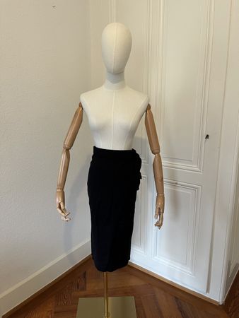 Massimo Dutti Blue Wrap Skirt, Size XS, Excellent Fit