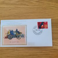 FDC mit Seidenbild 1970