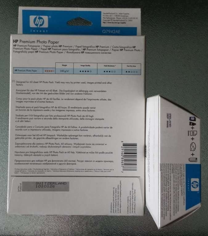 Hewlett Packard Cartucce per stampanti & toner: HP Original - Zubehörset 3 – Nuovo (secondo la descrizione) da Rotkreuz venduto da CLASAX 1