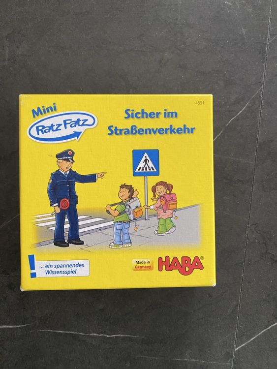 HABA Mini-Ratz Fatz &amp;quot;Sicher im Strassenverkehr&amp;quot; - Top! (Gebraucht) in ...