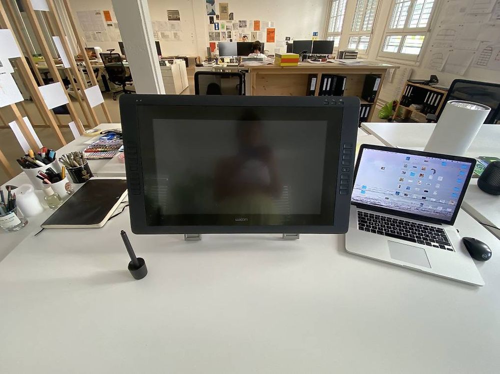 Tablet Wacom Cintiq 22HD - Novo - Placas De V&iacute;deo - Pra&ccedil;a Da Bandeira