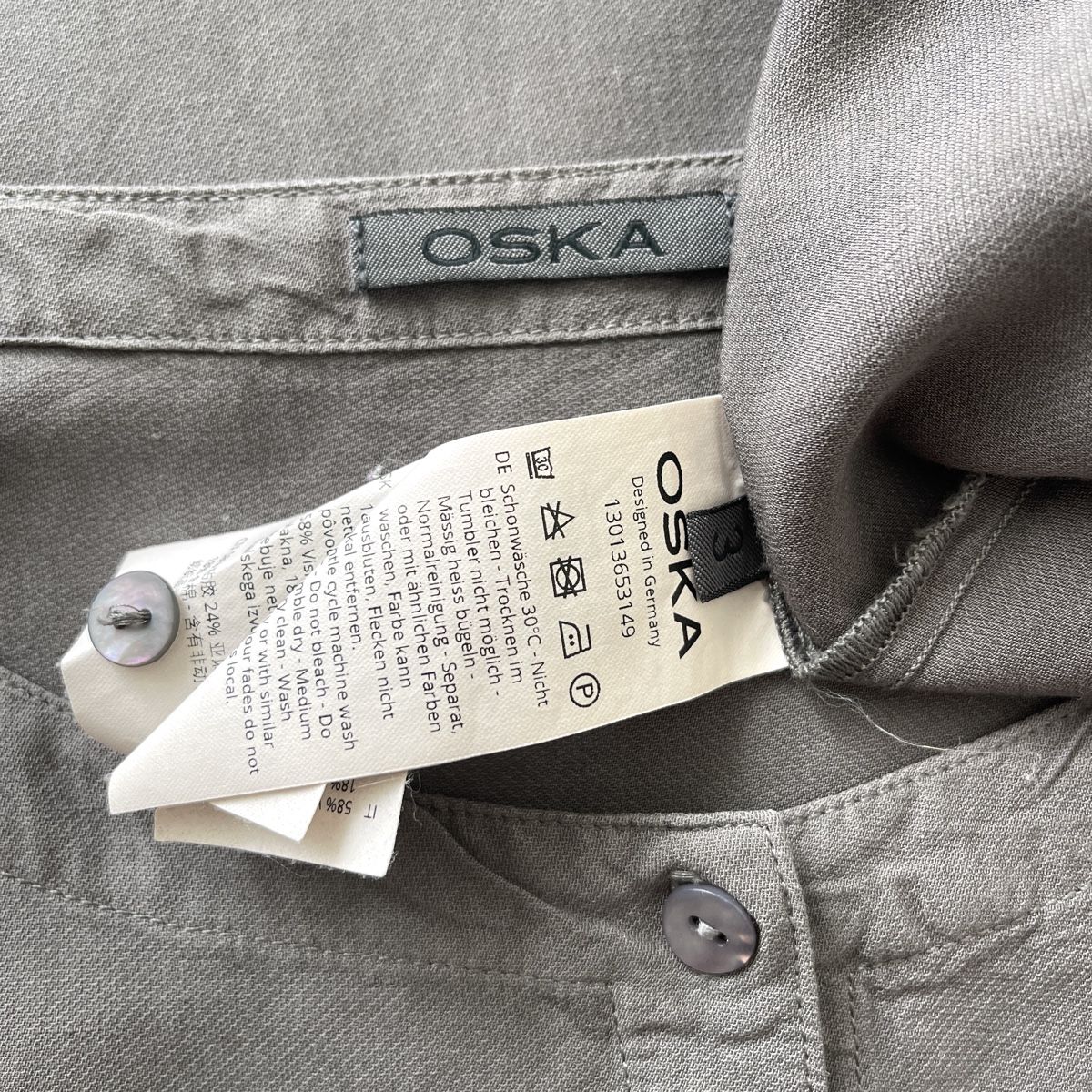 Oska Vestiti: OSKA Gray Dress – Nuovo (secondo la descrizione) da Freienbach venduto da Avviivva_Shop 5