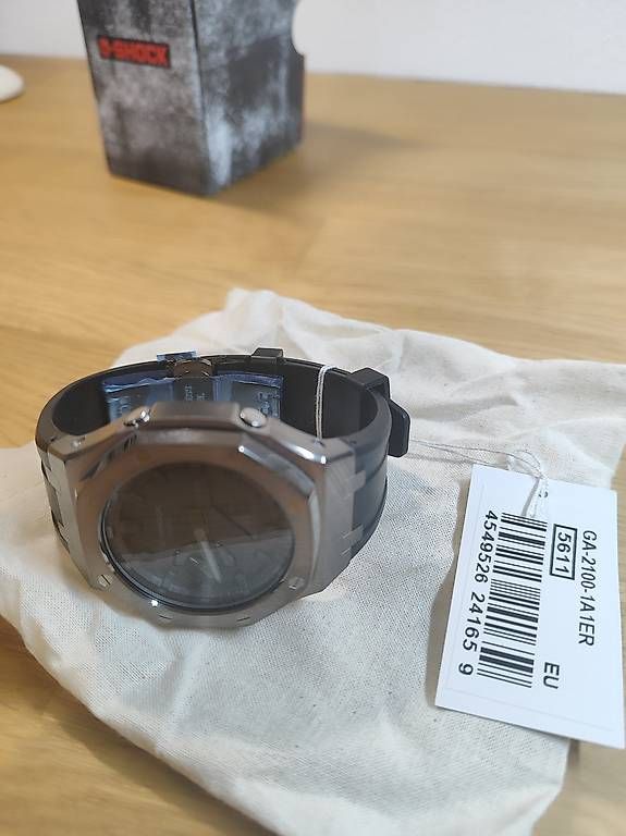 Casio Orologi: CasiOak Mod - Montre Casio G-Shock GA-2100 Custom Noir – Nuovo e nell'imballaggio originale da Vétroz venduto da mrcl01 4