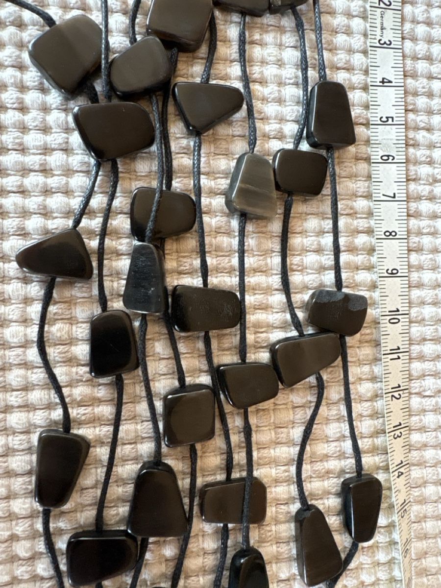 Ketten: Modeschmuck Kette mit Kunststoffperlen – Gebraucht aus Rümlang von resale35 1