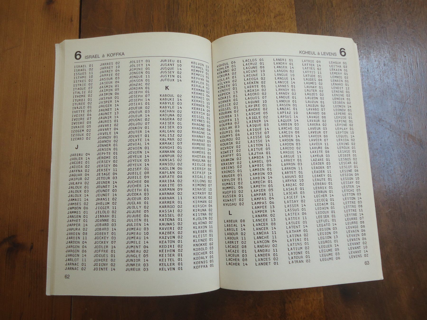 Libri: Dictionnaire mots croisés - 2 à 7 lettres – Usato da Vessy venduto da mafabe 1