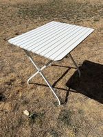 2 Stück weisse IKEA Klapptische leicht gebraucht