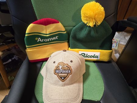 Aromat / Ricola / Unspunnen-Käppi